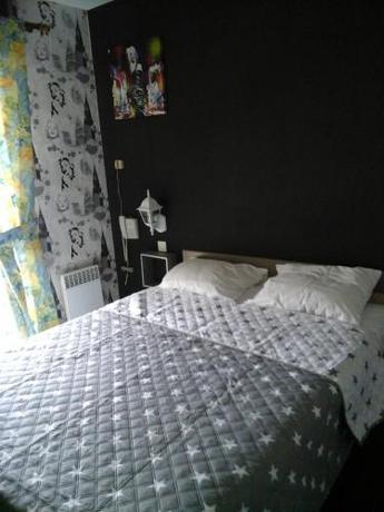 Imagen de la habitación del H&ocirc;tel proche Cherbourg H&ocirc;tel l\'Eden &agrave; Brix. Foto 10