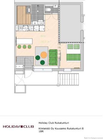 Imagen de la habitación del Holiday Club Rukatunturi Apartments. Foto 14