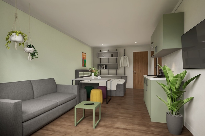 Imagen de la habitación del Homaris Apartments Frankfurt, Frankfurt. Foto 2