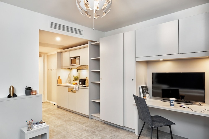 Imagen de la habitación del H.ome Serviced Apartments München. Foto 9
