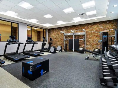 Imagen de los interiores del Home2 Suites By Hilton Kalamazoo Downtown, Mi. Foto 7