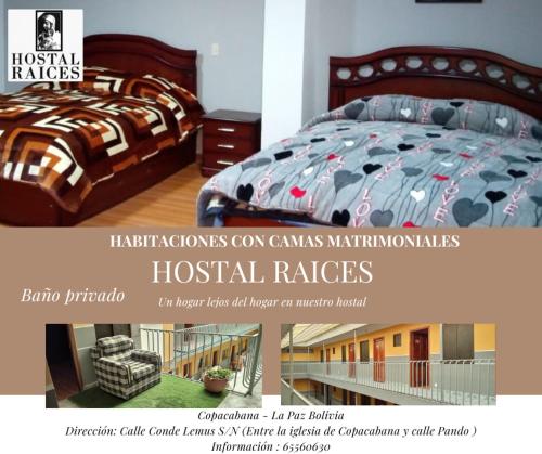 Imagen de la habitación del Hostal Raices. Foto 6