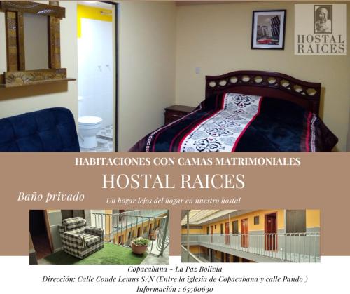 Imagen de la habitación del Hostal Raices. Foto 7