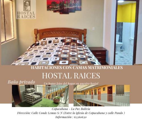 Imagen de la habitación del Hostal Raices. Foto 8