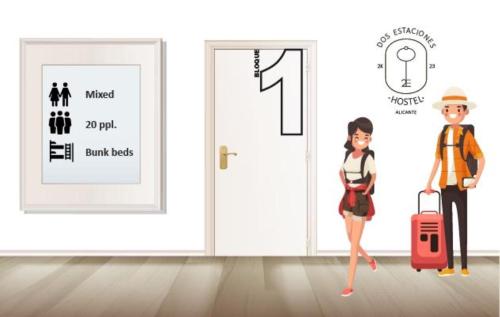 Imagen de la habitación del Hostel Dos Estaciones. Foto 18