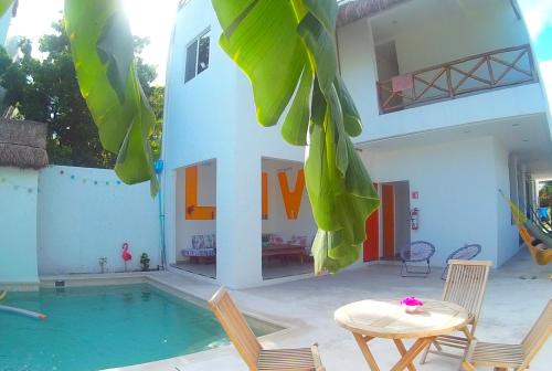 Imagen general del Hostel Humanity - Puerto Morelos. Foto 2