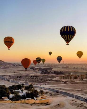 Imagen general del Hot Air Balloon ride in Luxor sun rise. Foto 5