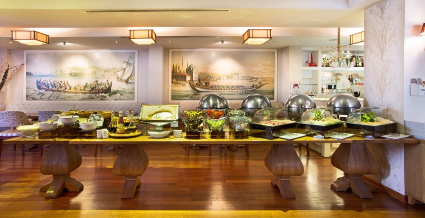 Imagen del bar/restaurante del Hotel Amira Istanbul. Foto 12