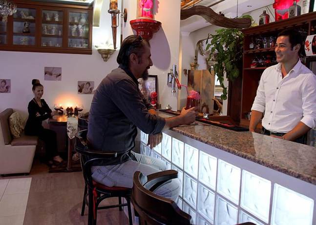 Imagen del bar/restaurante del Hotel Angel Beach. Foto 2