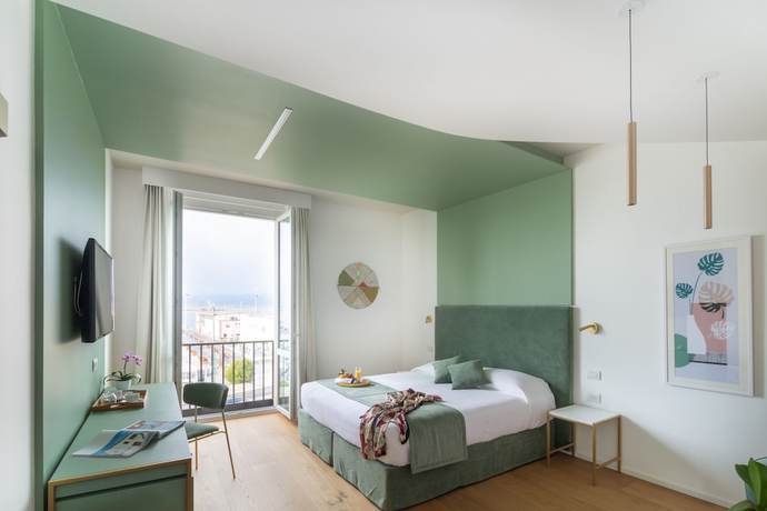 Imagen de la habitación del Hotel Aristeo. Foto 17