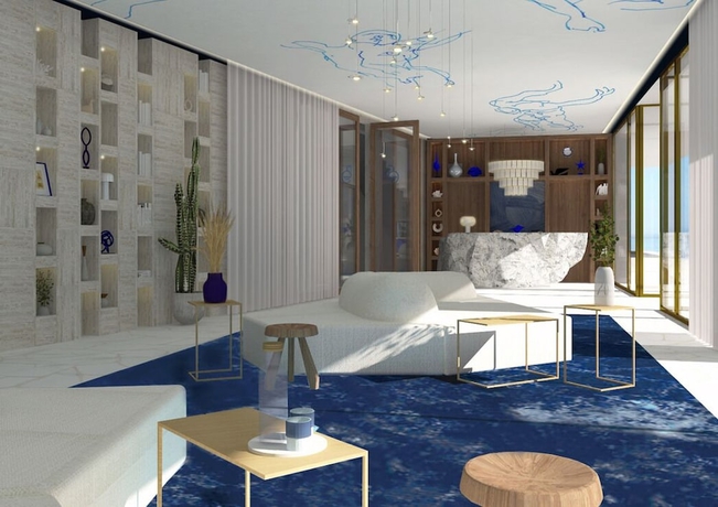 Imagen de los interiores del Hotel BLEU. Foto 17