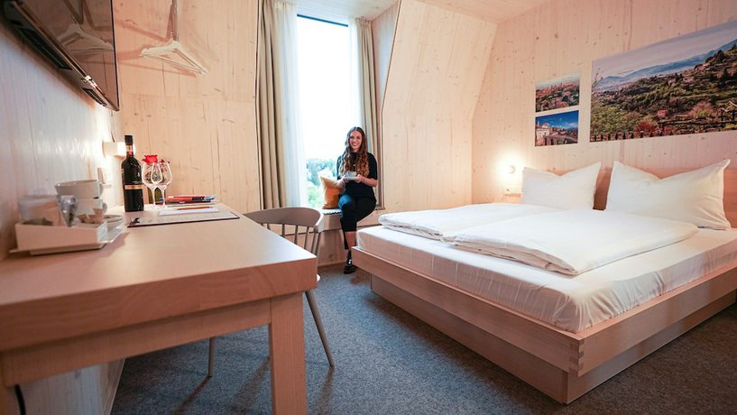 Imagen de la habitación del Hotel Bergamo. Foto 10