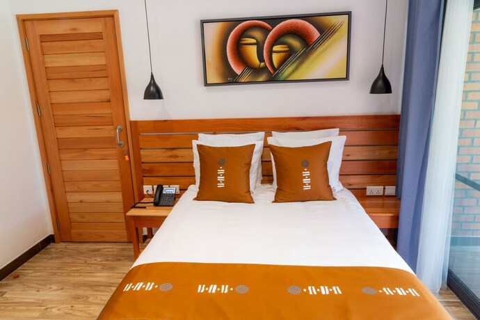 Imagen de la habitación del Hotel Chez Lando. Foto 17