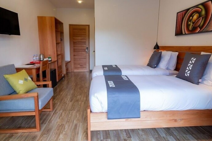 Imagen de la habitación del Hotel Chez Lando. Foto 19