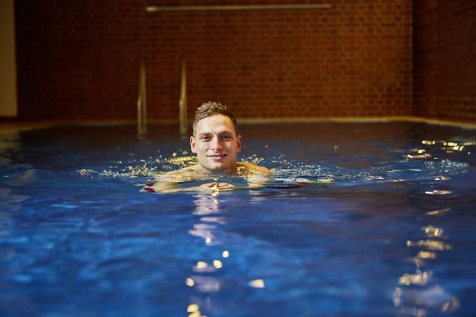 Imagen de la piscina del Hotel Falter, Drachselsried. Foto 17