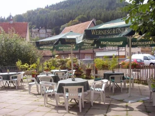 Imagen del bar/restaurante del Hotel Garni Th&uuml;ringer Klo&szlig;Theater. Foto 6