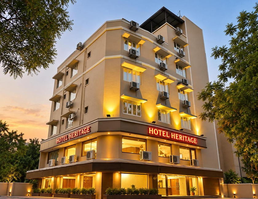 Imagen general del Hotel Heritage, Ahmedabad. Foto 1