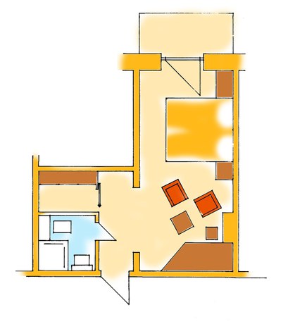 Imagen de la habitación del Hotel Hochsauerland 2010. Foto 6