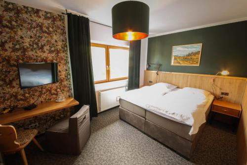 Imagen de la habitación del Hotel Kraus - Zentral in Bielefeld-Heepen, Gratis Parken, 24h Self Check-in. Foto 4