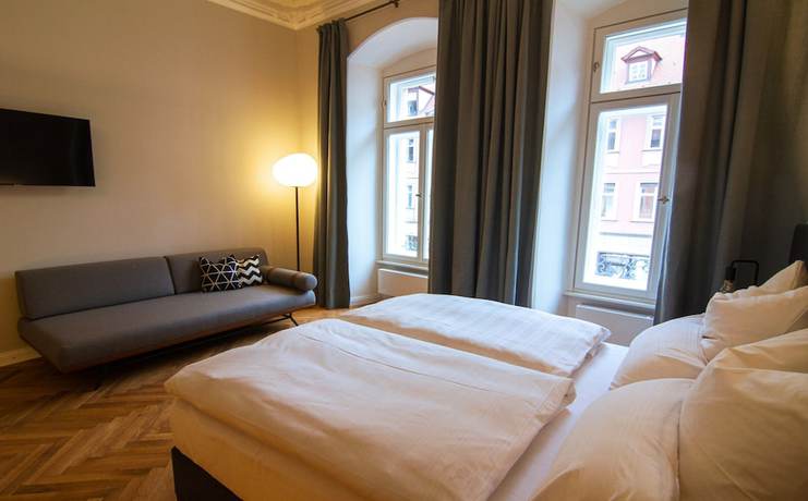 Imagen de la habitación del Hotel Le Baldinger. Foto 3