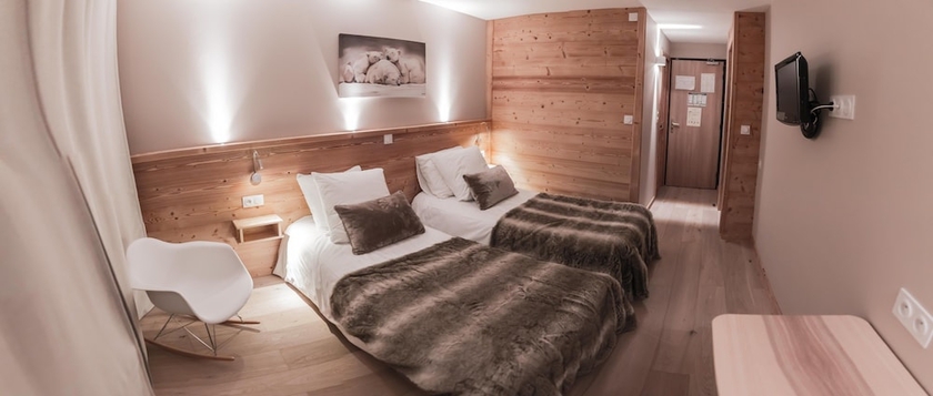 Imagen de la habitación del Hotel Les Flocons. Foto 9