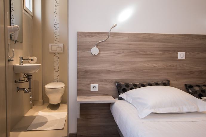 Imagen de la habitación del Hotel Les Voyageurs. Foto 18