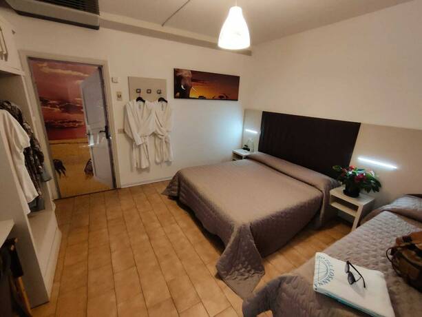 Imagen de la habitación del Hotel Losanna. Foto 18