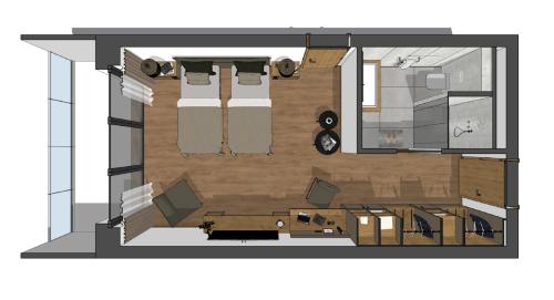 Imagen de la habitación del Hotel MEINTZ. Foto 4