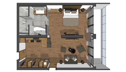 Imagen de la habitación del Hotel MEINTZ. Foto 6