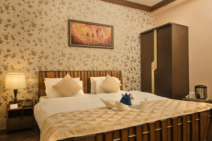 Imagen de la habitación del Hotel Meenakshi Udaipur. Foto 12