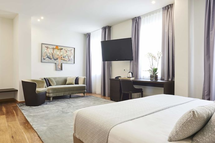 Imagen de la habitación del Hotel Michelangelo, Carrara. Foto 9