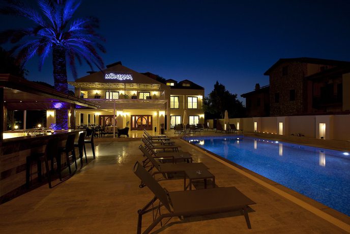 Imagen de la piscina del Hotel Montana, Dalyan. Foto 17