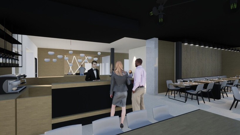 Imagen del bar/restaurante del Hotel Mosaico. Foto 3