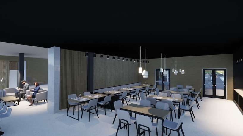 Imagen del bar/restaurante del Hotel Mosaico. Foto 4