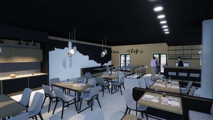 Imagen del bar/restaurante del Hotel Mosaico. Foto 6