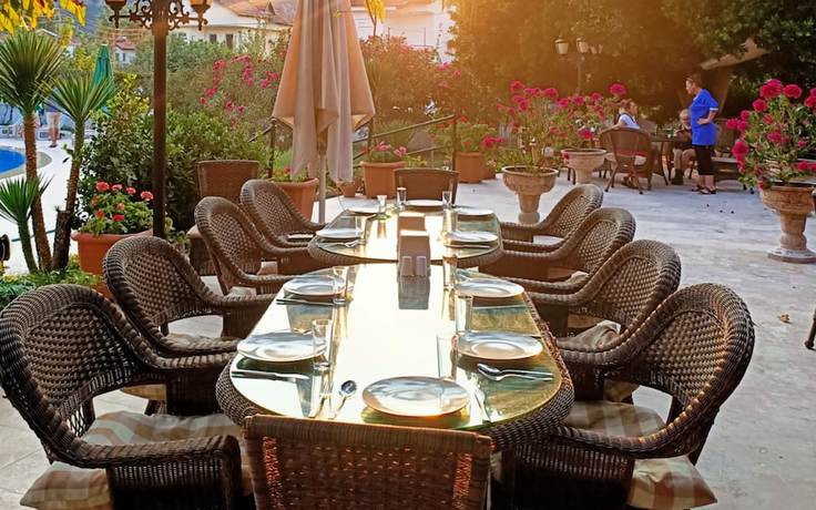 Imagen del bar/restaurante del Hotel Palme Dalyan. Foto 3