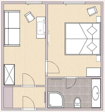 Imagen de la habitación del Hotel Post. Foto 18