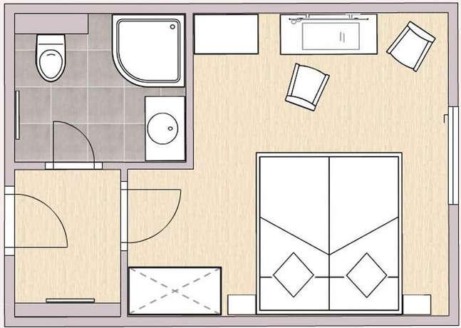 Imagen de la habitación del Hotel Post. Foto 19