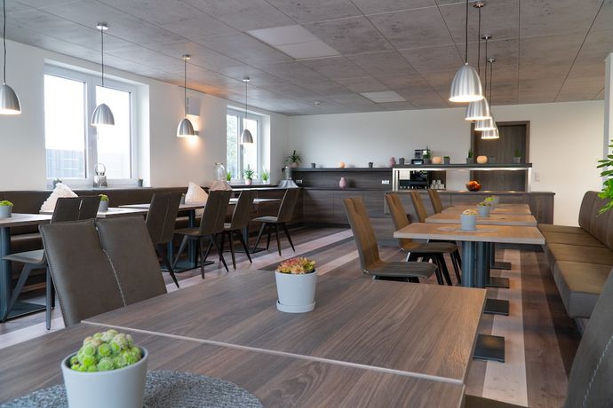 Imagen del bar/restaurante del Hotel Schlafplatz. Foto 6