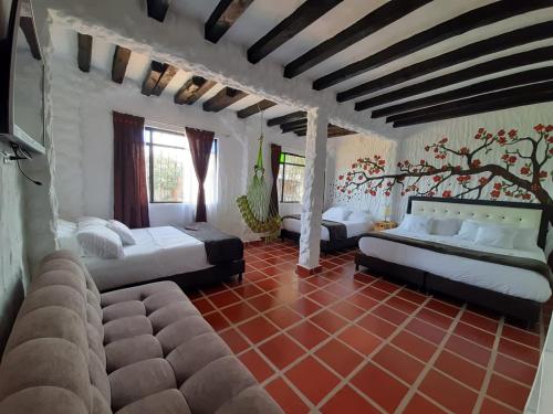 Imagen de la habitación del Hotel Villa Luisa en Villa de Leyva. Foto 20