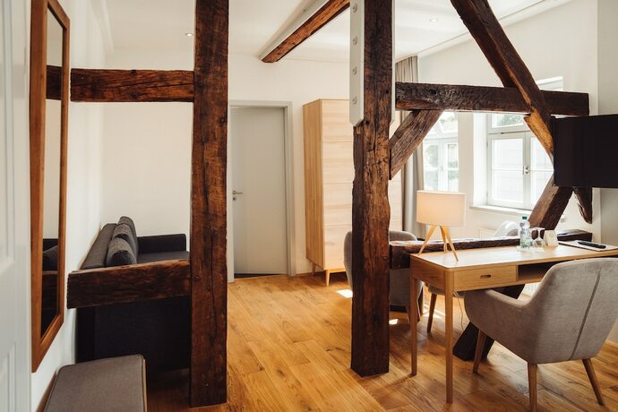 Imagen de la habitación del Hotel Zum Schwan, Wanfried. Foto 18