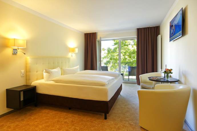 Imagen de los interiores del Hotel am Kurpark, Zinnowitz. Foto 18