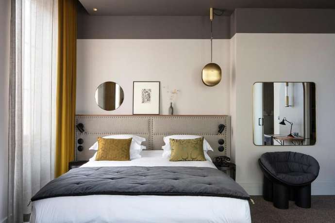 Imagen de la habitación del Hotel de l\'Abbaye, Lyon. Foto 2
