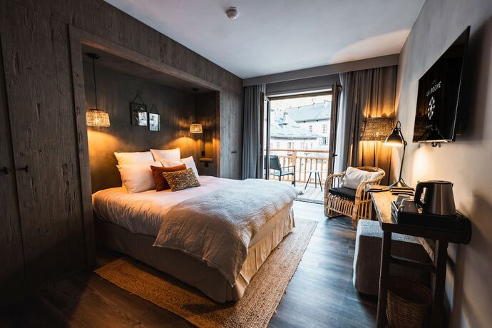 Imagen de la habitación del Hotel de la Roche. Foto 16