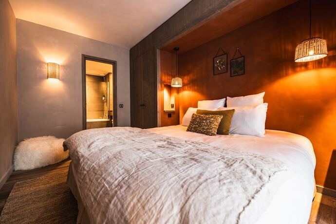 Imagen de la habitación del Hotel de la Roche. Foto 17