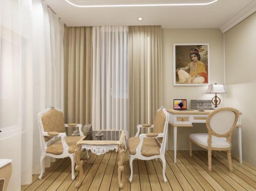 Imagen de la habitación del ISKCON Prayagraj Guest House. Foto 11