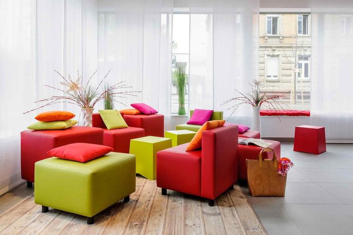 Imagen del bar/restaurante del Ibis Styles Karlsruhe Ettlingen. Foto 8