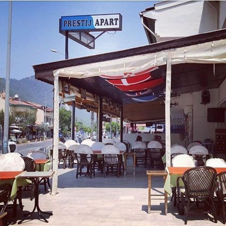 Imagen del bar/restaurante del Icmeler Prestij Apart. Foto 3