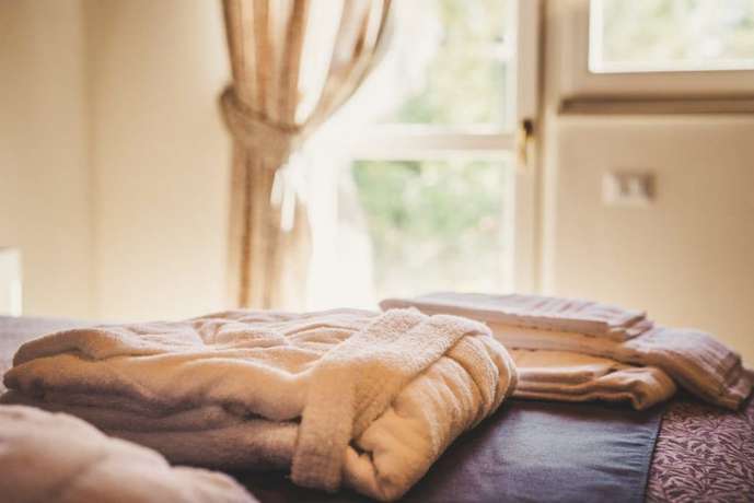 Imagen de la habitación del Il Filaro del Castello di San Basilio. Foto 19