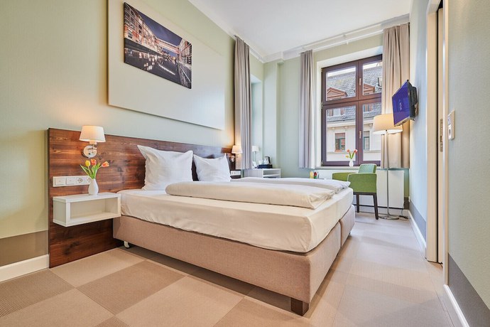 Imagen de la habitación del Inklusionshotel PHILIPPUS Leipzig. Foto 6